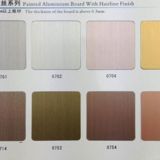 Grade 3003 Series Embossed Aluminum Plate Thickness 0.5mm*1250mm