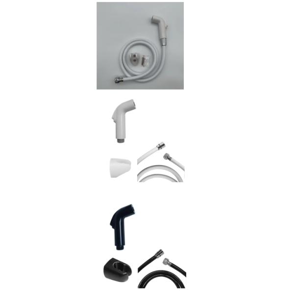 Sustainable White Handheld Toilet Kit Bidet Modern Solution For Bathroom Hygiene