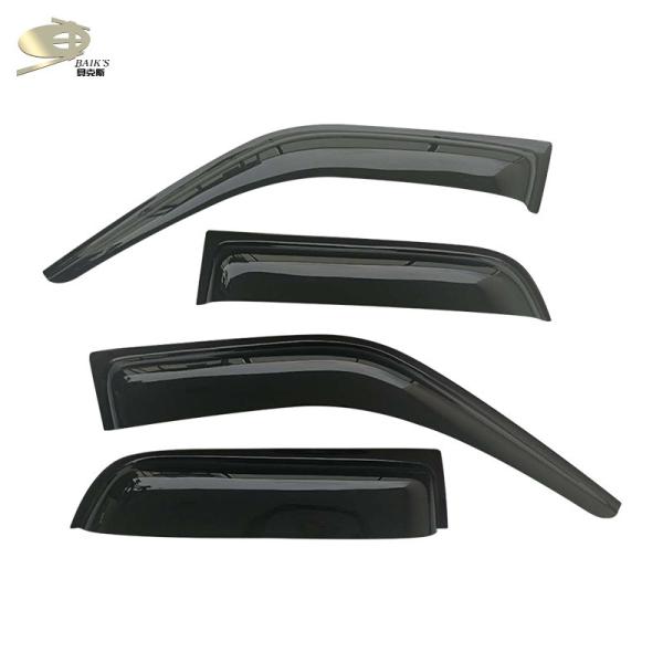 PMMA Car Vent Shade For Toyota Hilux Surf 4runner 1989-1995 Smoke Door Visor