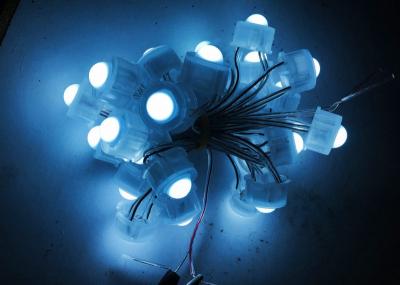 50pcs as luzes de Natal do pixel do diodo emissor de luz da C.C. 12V 20mm amarram a única economia de energia da cor