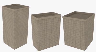 Ballistic Protection Hesco Bastion Barrier Blast Resistant Modular Wall Removable