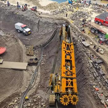 Underground Trench Cutter Machine Diaphragm Wall Trench Cutter Milling Machine