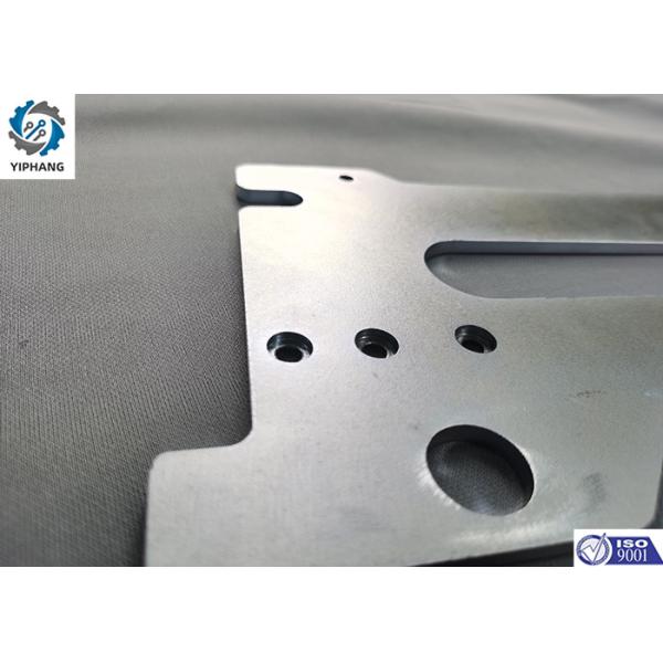 Galvanized Medical Sheet Metal Fabrication 5mm Inspection Equipment Shaft Holder Plate