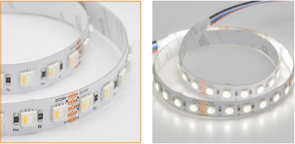 Прокладка RGBW 3000K DC24V PI20 96LEDs/m DC24V СИД SMD 5050 RGBW 12mm