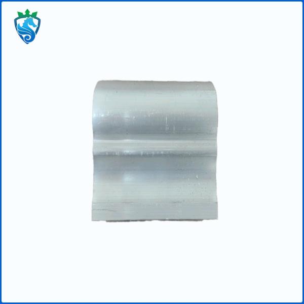 Interior Stair Aluminum Handrail Profiles For Glass Roof  Slotted Tube