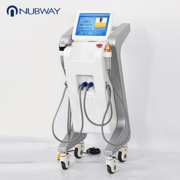 Fractional infini rf stretch mark radio frequency micro needle machine mesotherapy with two treatment heads