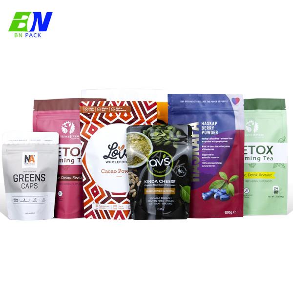 5g Pillow Shape Pouch Back Seal Aluminum Foil Plastic Potato Chips Dry Spices Coffee Food Packaging Bag