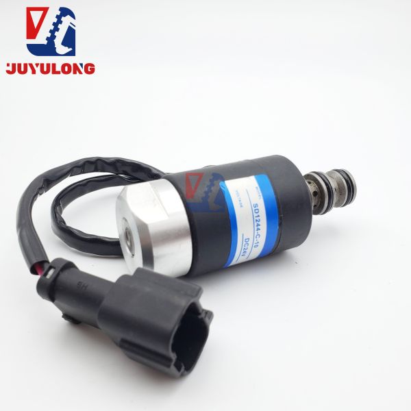 Excavator Rotary Solenoid Valve 203-60-56560 203-60-62171 SD1244-C-1005 201-60-72100 for KOMATSU PC60-6 PC100 PC120-6 PC60-7