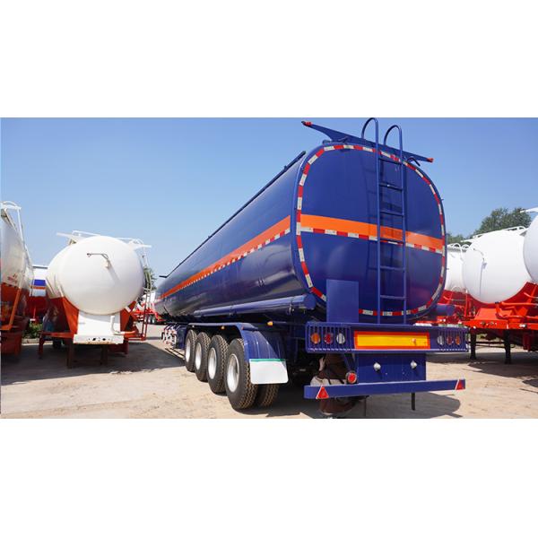 TITAN Hot Sale 3 4 Axle 40000L 45000L Diesel Oil Petroleum Fuel Tanker Trailer Tank Semi Trailer for Sale