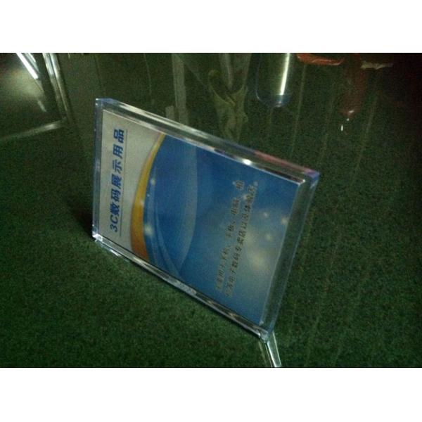 COMER Acrylic Display Sheet Board Panel for Inserts Universal cell phone specification label acrylic display stand