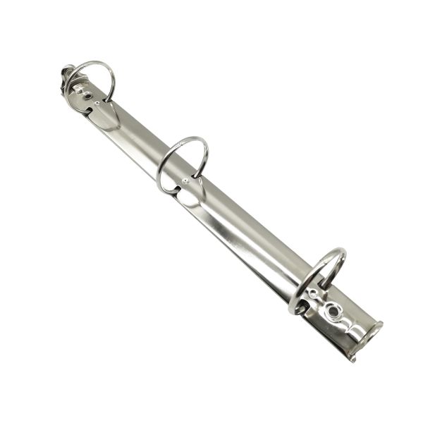 Large capacity O-shaped 1.5 inch Metal O Ring Binder Clips Silver 3 Ring mechanism With Trigger File binder  Archive book metal Accessories TR285-3-38/26