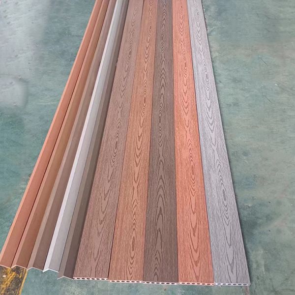 Easy Install Outdoor WPC Decking | Waterproof Hollow Composite Wood Plastic Flooring for Garden Use