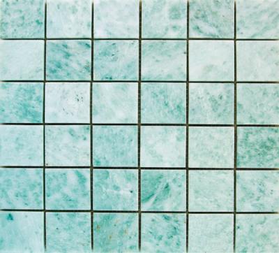 Marble Mosaic,Green Jade Marble Material, Green Color,Different Designs,For Tile