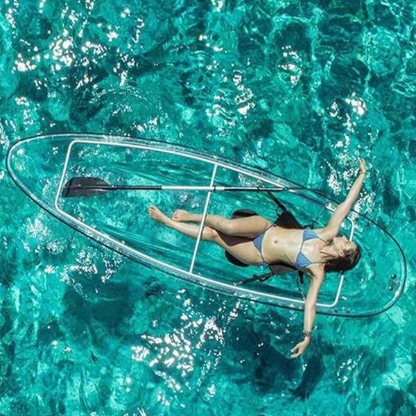 Fire Resistant Vacuum Thermoform Kayak , UV Retardarce Plastic Fishing Boat