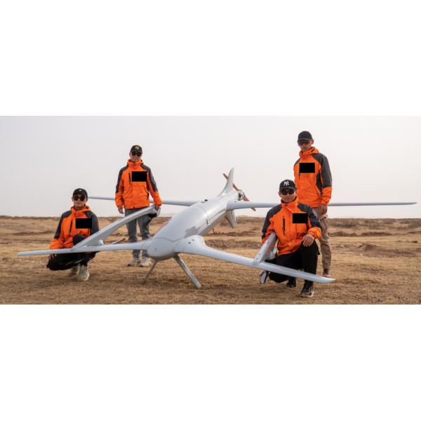 Long Range Hybrid Vtol Drone Convenient Lightweight 90kg Payload 25kg VTOL Drones
