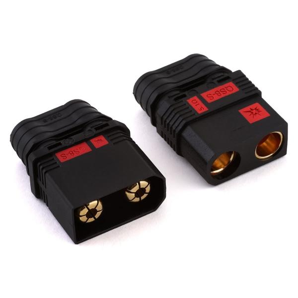 Male Female 8mm RC Battery Connectors Gold Plated For E Bike