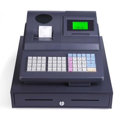 Terminal de POS com impressora de 58 mm, tela de 128 mm * 64 mm e caixa de caixa de 3 notas e 5 moedas