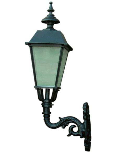 Decoração exterior impermeável antiga 25kg da lâmpada de parede do jardim do ferro fundido