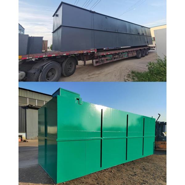 Машинное оборудование 100m3/D Eco завода по обработке нечистот SS304 MBR MBBR промышленное дружелюбное