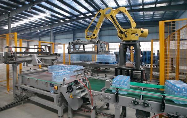 Automatic Robot Packaging Machines Robot Palletizer Carton Loader 30 KW