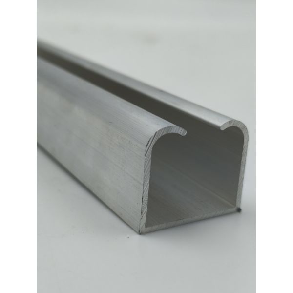 Sliding door single hanging rail sliding door track sliding groove aluminum sliding rail sliding rail wheels guide rail