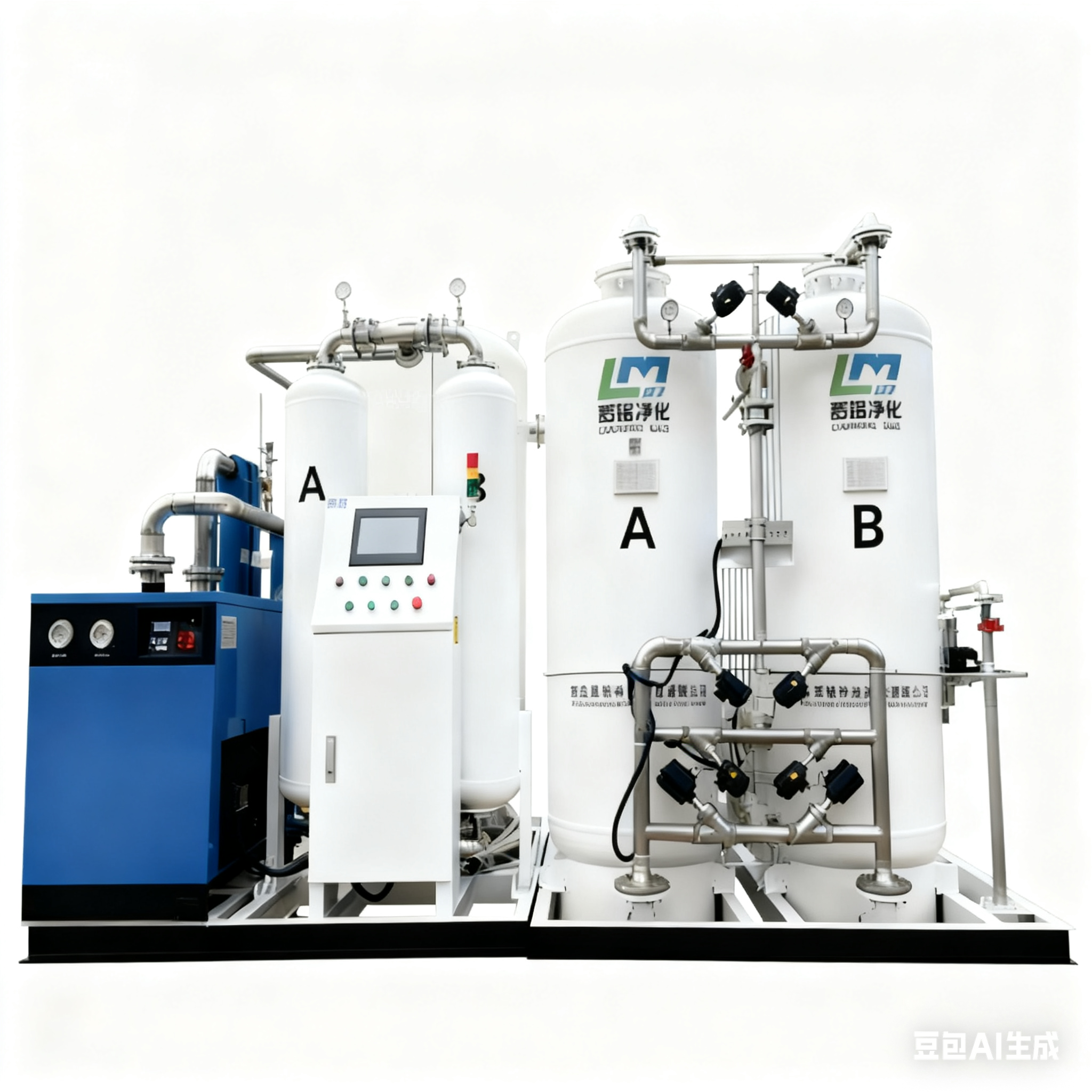Medical Oxygen Generator Turnkey Complete System Air Compressor Dryer Filter Tank 15Nm3/h Hospital Pipeline