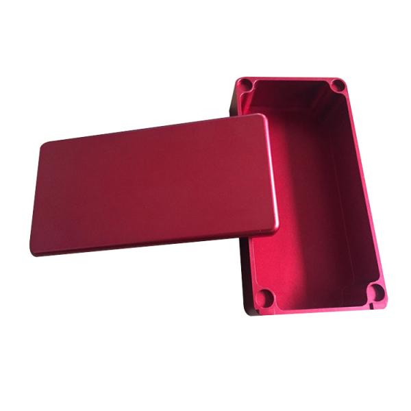 Partes de alumínio de usinagem por CNC com acabamento anodizado concebido de acordo com as suas necessidades