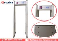 Caminhada da frequência de funcionamento 100 através do detector de metais, detector de metais da porta