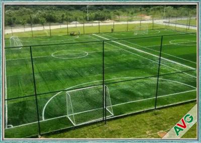 Relvado artificial do futebol fácil da manutenção, passos de futebol artificiais da grama