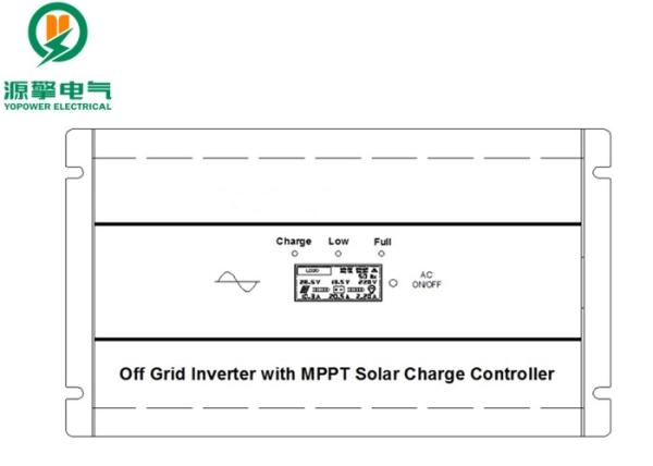 12V 24V 40A Solar Controller Inverter , Inverter With Built In Charge Controller