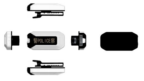 Красная голубая внезапная предупреждающая полиция взваливает на плечи свет для аварийного отдела движения