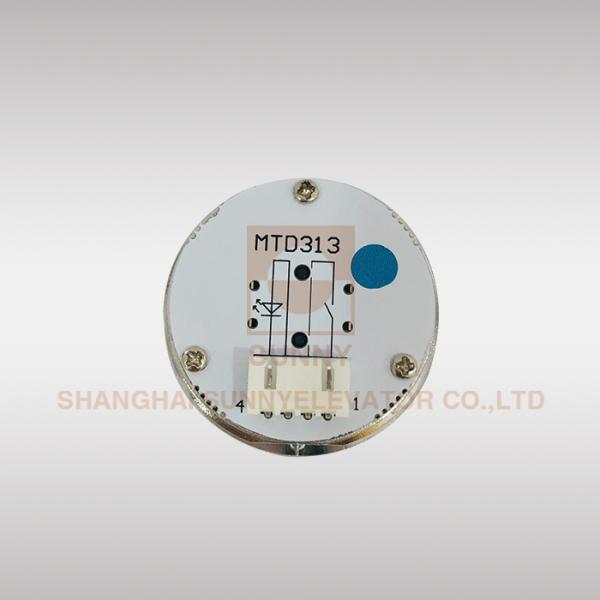 Passenger Elevator Call Button Elevator Spare Parts Elevator Push Button / Thickness: 18.5MM