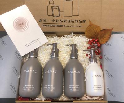 Gel descartável japonês do chuveiro da loção do corpo das cortesias do hotel de Calmac