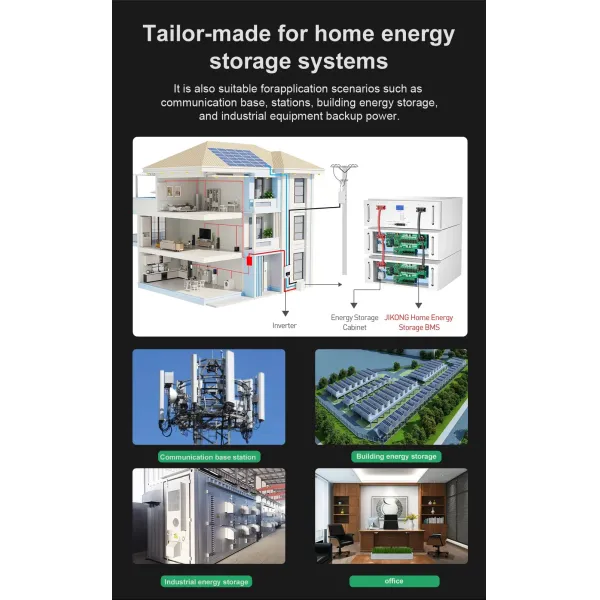 16s 200A Active Balance BMS for Solar Energy Storage Solutions
