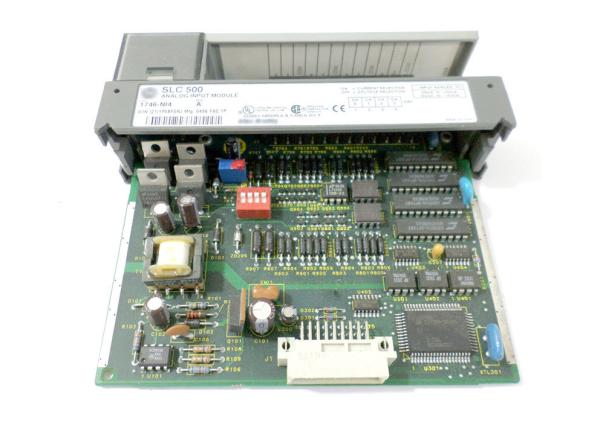 Allen-Bradley 1746-NI4, -20 a +20 miliampères (ou) -10 a C.C. de +10V, módulo do I/O do analógico de SLC 500