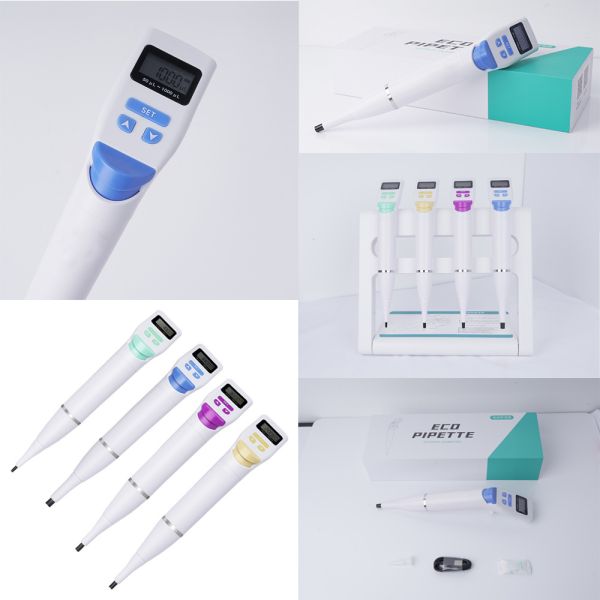 High Precision Lab Pipette Multi Color Electronic Pipette OEM / ODM For Research Use