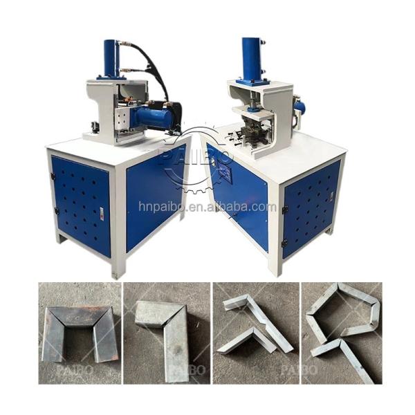 Hydraulic Pipe Angle Pre-Punching Machine for Steel Punching Holes Design 60T Weight