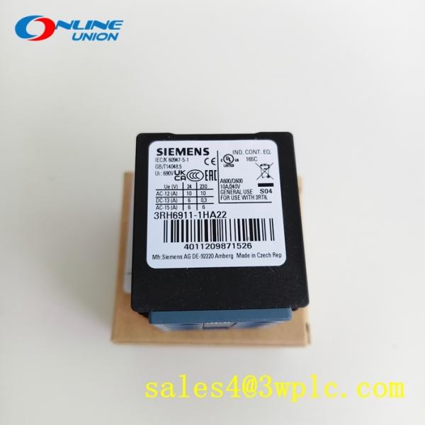 3RH6911-1HA22 SIEMENS  AUX. Switch Block Motor Contactors And Contactor Relays