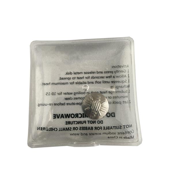 Bloco quente 7,8 X 7.8CM do bolso reusável exterior feito sob encomenda do PVC