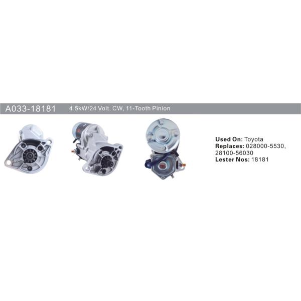 028000-5530 28100-56030 11 Tooth Toyota Starter Motor