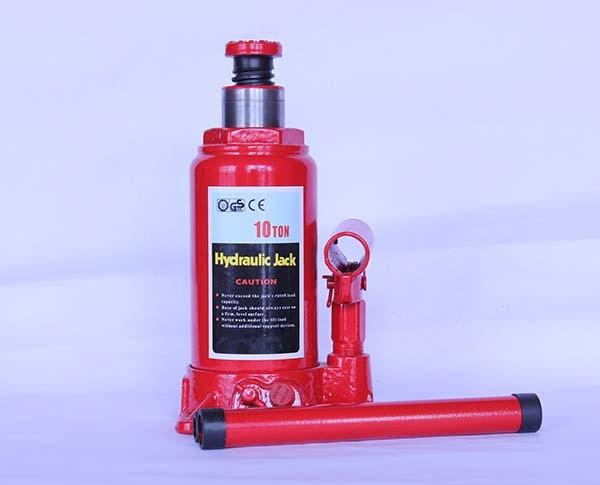 JTHJ-B Hydraulic Bottle Jack for Auto Truck Service Farm and Shop with Safety Valve and Reinforced Critical Stress Points