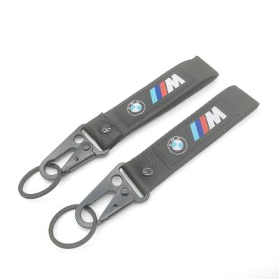 Lanyard d'étiquette tissée personnalisée - Tissu haut de gamme et fermetures métalliques - Marquez votre style avec un organisateur de clés durable
