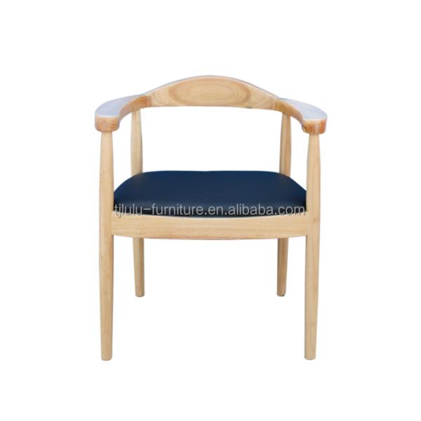 Silla de comedor de madera ecológica para los amantes del café en hoteles y hogares contemporáneos