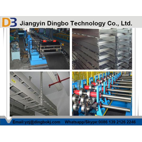 Rollo automático de la bandeja de cable de 380V 50Hz 3phases que forma la máquina con de velocidades