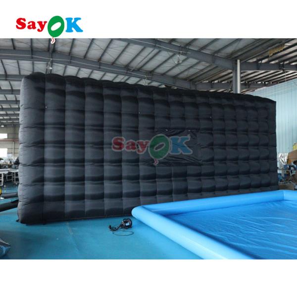 Iluminação de discoteca LED portátil Tenda de clube noturno móvel Inflável Cubo Tenda de festa inflável Clube noturno para alugar