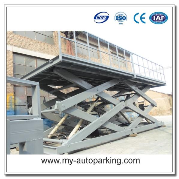 China Residential Scissor Car Elevator/Used Hydraulic Car Lifts for Home Garages/Car Lifter/Underground Garage Lift