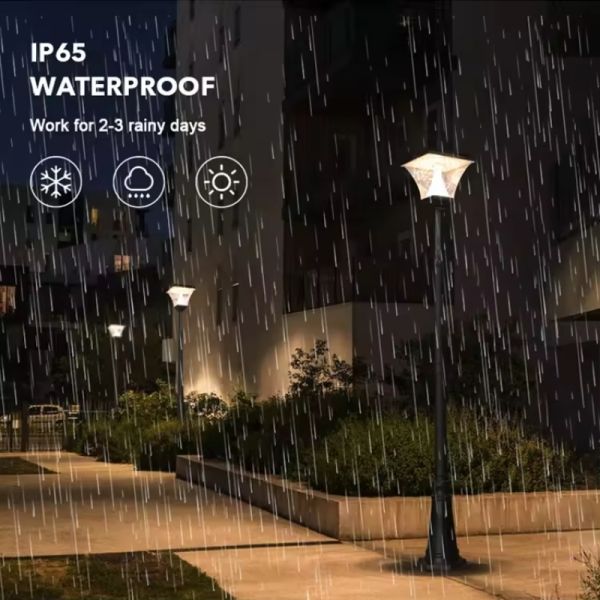 Easy-Install Solar LED Garden Lights Energy-Saving Outdoor Lighting with IP65 Waterproof for Home Garden