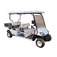 Multi-Purpose 4 Seats Golf Cart With Rear Box With Aluminum Body And Multiple Color Options
