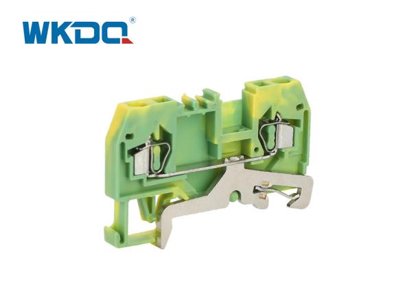 280-907 Grounding Spring Terminal Block Connectors Din Rail Terminal Blocks 2 Conductor Corrosion Proof Protective
