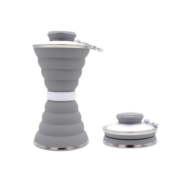 LFGB Standard BPA Free Collapsible Silicone Water Bottle